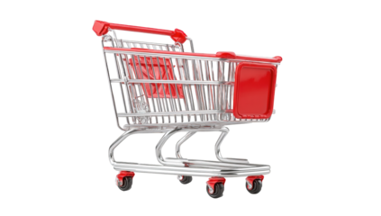 3D rendered shopping cart (3)