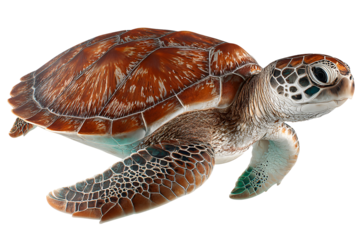 Sea turtle portrait shows underwater beauty with textured shell and expressive face capturing marine animal essence demonstrating natural undersea inhabitants revealing ancient