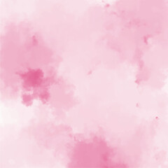 Hand drawn watercolor square background set. Pink watercolor square. Vector EPS 10