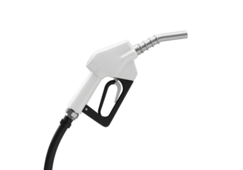 Fueling dreams, one gallon at a time: A clean gas pump nozzle ready for your next adventure, symbolizing energy, mobility, and the open road