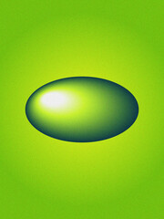 abstract green background with bubbles