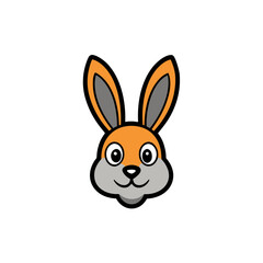 vector illustration of a rabbit