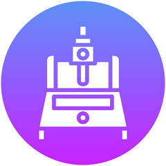 Obraz premium Machine Tool Icon