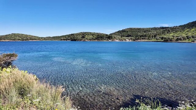 Kassandra coasline near village of Xina, Chalkidiki, Central Macedonia, Greece