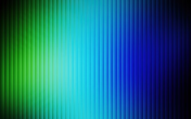 Fototapeta premium Gradient Lines: A vivid and striking display of abstract art features a smooth gradient, seamlessly transitioning from vibrant green to cool blue.