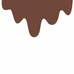 chocolate drip vector, choco melted, hot cocoa flow, sweet dessert vector, milk drop illustration, brown liquid wave, melting chocolate cartoon,