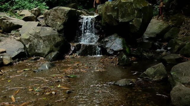 waterfall in the forest