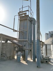 Bag filter in cement plant , dust collection in cement plant 
