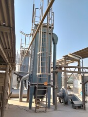 Bag filter in cement plant , dust collection in cement plant 