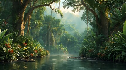 waterfall in the forest