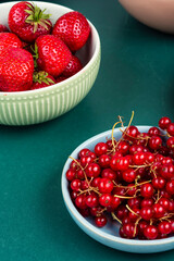 Various types of fruits.