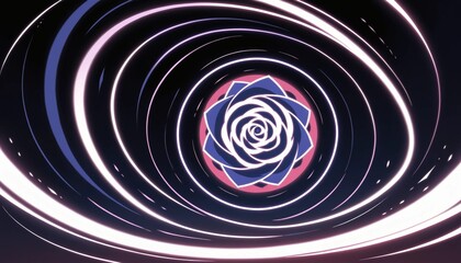 Time-Warp Gradient with Floating Glyphs