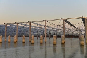 Solar panels green energy light energy