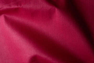 Elegant Red Textile Surface Closeup