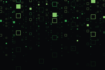 Obraz premium Abstract pixel rain background