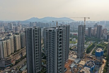 Obraz premium The high level apartment building in China