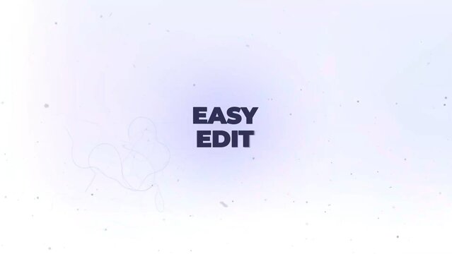 Minimal Text Animation Ver 7