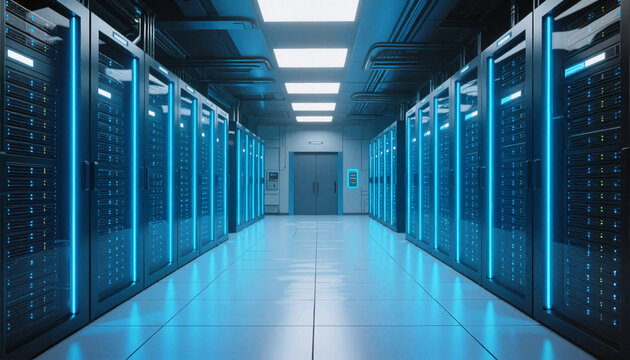 computer network server room