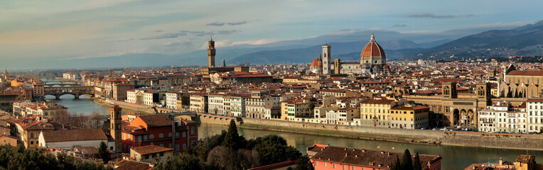 Fototapeta premium Florence landscape - Italy
