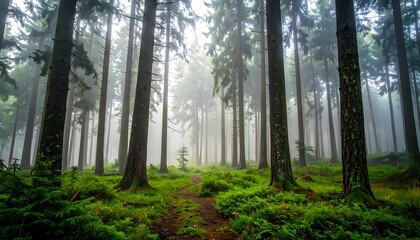 Misty forest path (10)