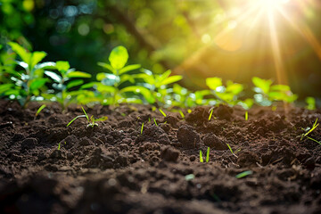 Emphasizing importance of soil in providing stability and consistency, it serves as a reliable foundation that remains steadfast amidst ever-changing cycles of nature   
