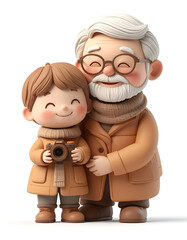 Capturing memories grandson learns photography from grandfather