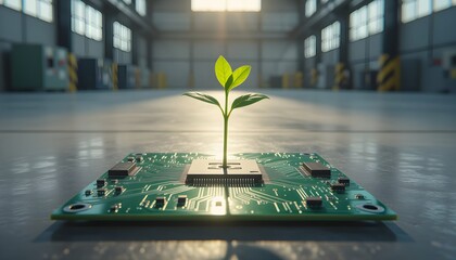 Carte M&egrave;re et plante verte