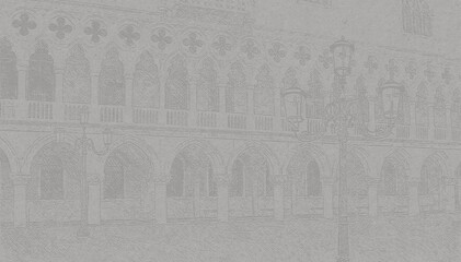 Hand drawn grey flower motif linen texture. Whimsical garden seamless pattern. Modern spring doodle floral nature textile for home decor. Botanical scandi style rustic eco ecru all over print