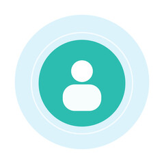 Colorful User Icon Unique Vector – Modern Profile Avatar Symbol, Creative People Illustration, and Premium UI/UX Design Element
