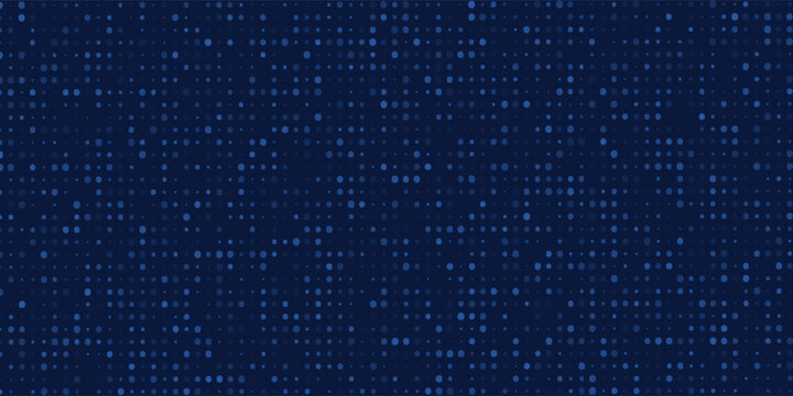 Blue Tech Finance Fintech Background Abstract Pixel Pattern. Abstract Business Tech Science Vector Backdrop.