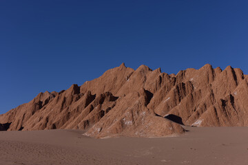 Death Valley at sunset in San Pedro de Atacama, Chile
