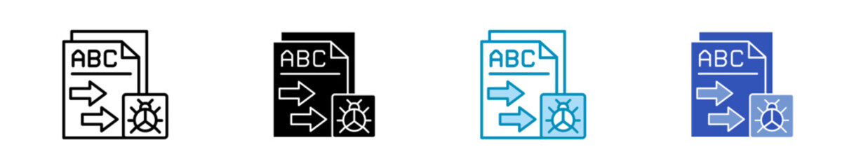 Page  Icon Set Multiple Style Collection