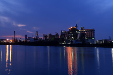 Fototapeta premium 北九州 工場夜景