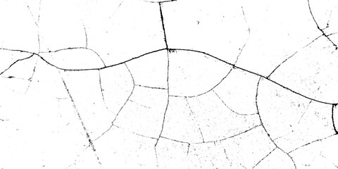 White and black grunge cracked earth desert texture. a rough, old cracked concrete wall surface with a grunge distressed background texture. old damage and dirty overlay texture with grunge effect.