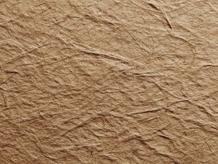 Abstract Brown Paper Background: Textured Surface with Wrinkles and Folds in Neutral Color for Vintage Style, Scrapbooking, Crafts and Design Elements, Warm and Earthy Tones