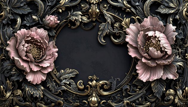 illustrazioni decorative, poetiche e romantiche ma orientate a sfondi e background