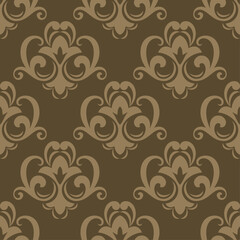 seamless royal vintage old pattern texture vector design paper wall