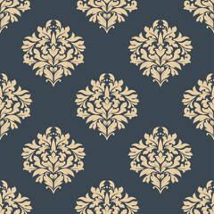 seamless royal vintage old pattern texture vector design paper wall