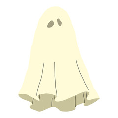 Ghost 2 cute, PNG illustration.