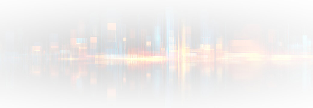 Abstract motion line effect PNG background with blue neon speed trails, futuristic highway glow and digital expressway light vector.