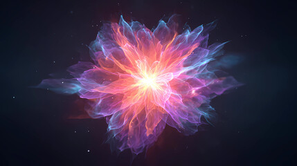 Abstract Energy Burst from Particle Collision