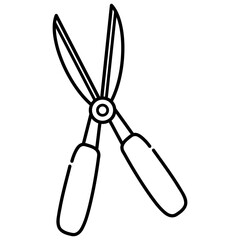 garden scissors icon