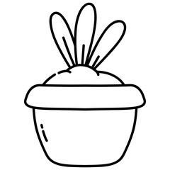 potted plant icon 
