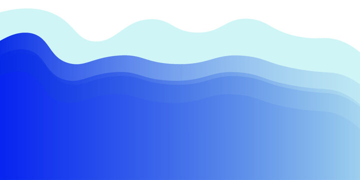 abstract liquid background with blue color, vector illustration.