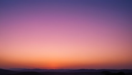 sunset in the mountains