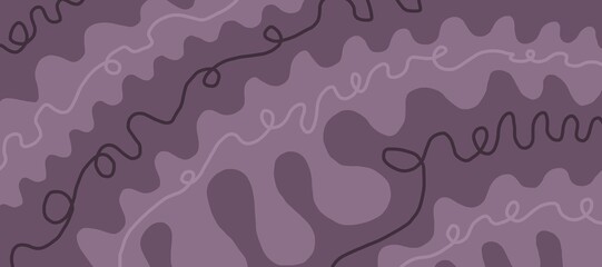 Minimal abstract image for printing. Picture for modern interiors. The picture is painted by hand on a tablet. © neurostructure