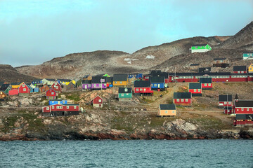 small village along the coast of East-Greenland