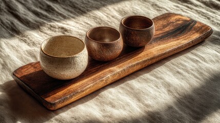 Assorted Chocolate Truffles On Wooden Board Dusting Cocoa Warm Light