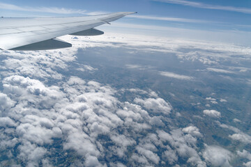 羽田空港離陸後の景色