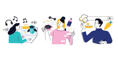 AI Powered Personalization Music, Fitness, and Food Discovery for Modern Lifestyle